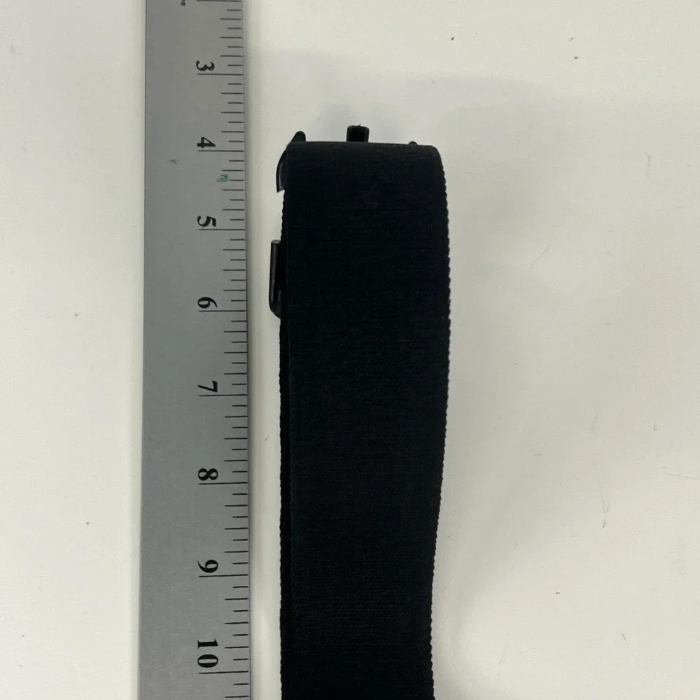 NWT Patagonia Stretch Wading Belt Medium Black USA Rubber Expandable